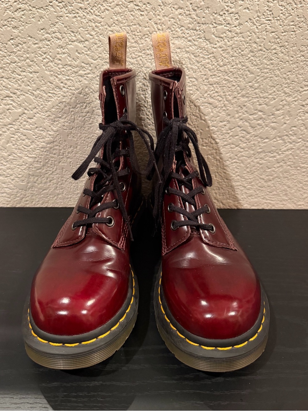Dr. Marten’s 1460 Cherry Red Lace Up Boots - Picture 15 of 15